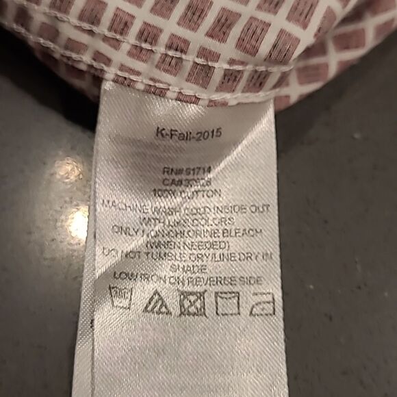 Armani Exchange sz M/M button front shirt with collar fitted casual - Picture 9 of 10